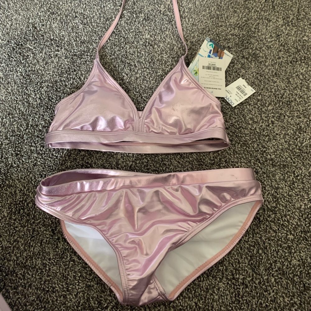 Metallic Dennys bathing suit